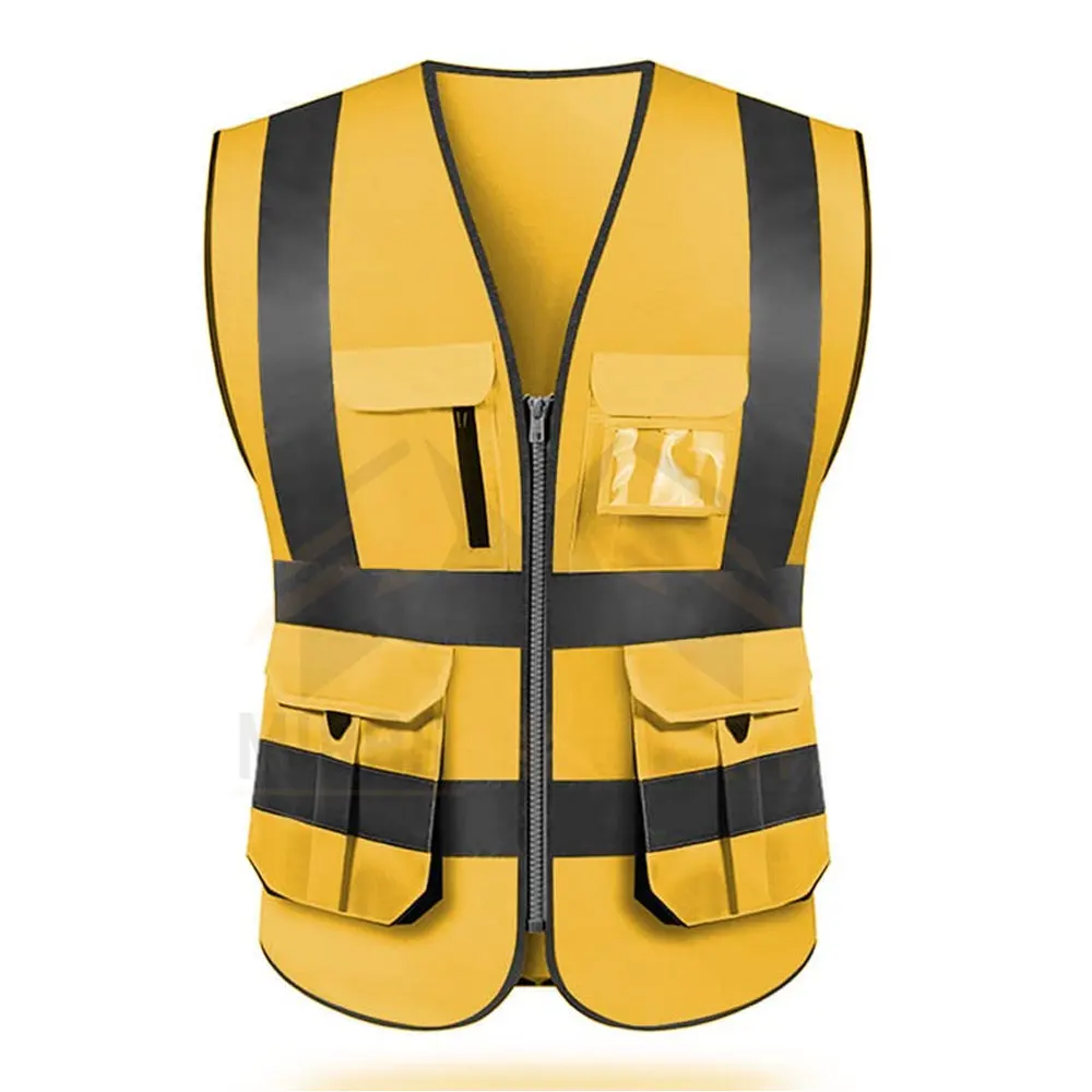 Outdoor Work Wear Clothing Safety Vest Low Moq Breathable Safety Vest