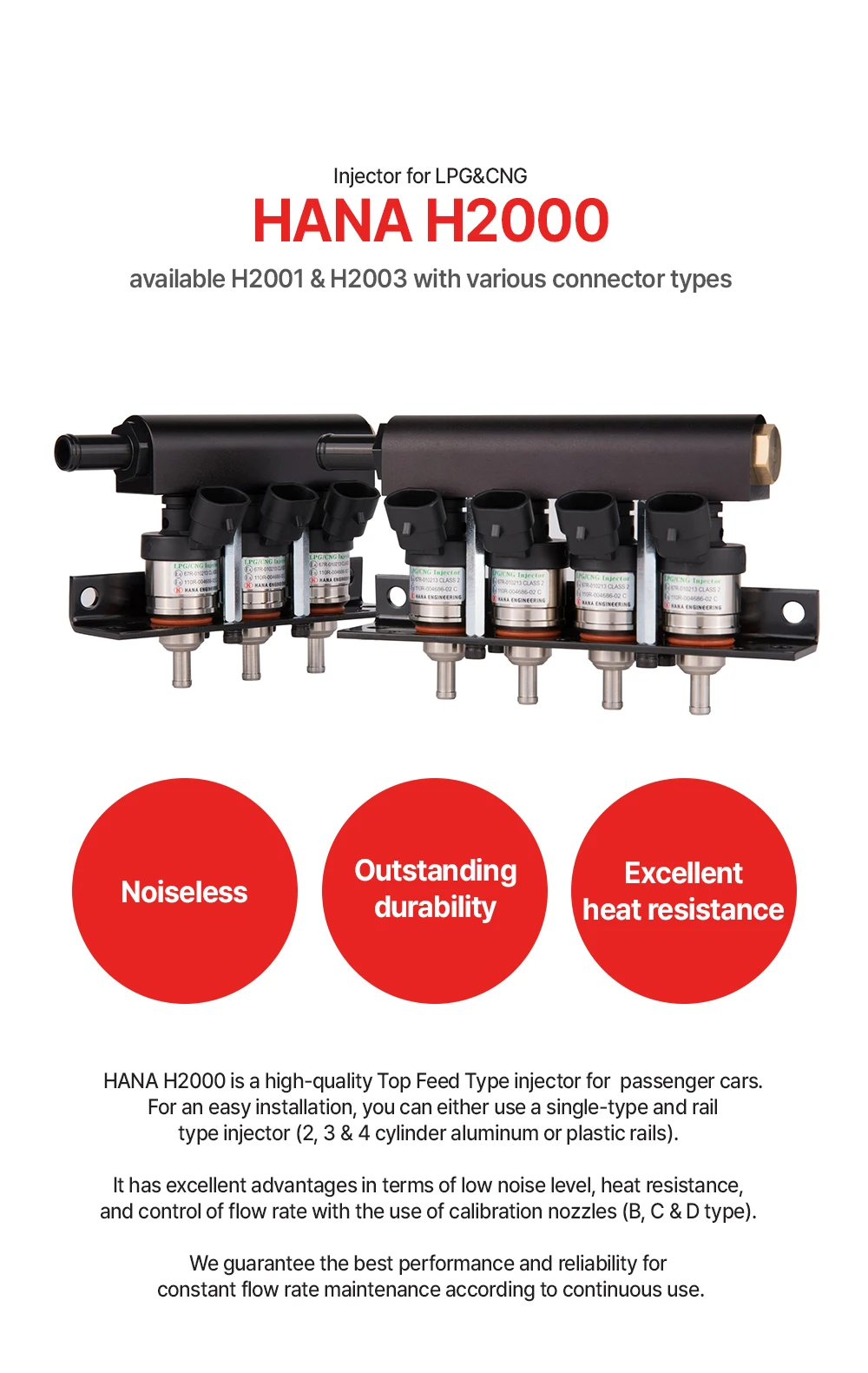 High Quality CNG Injector for Zafira - New Korean-made Simens Injector ...