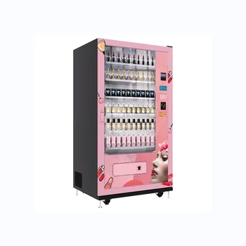 Small Drink Vending Machine With Card Reader Electronics Snacks Vending ...