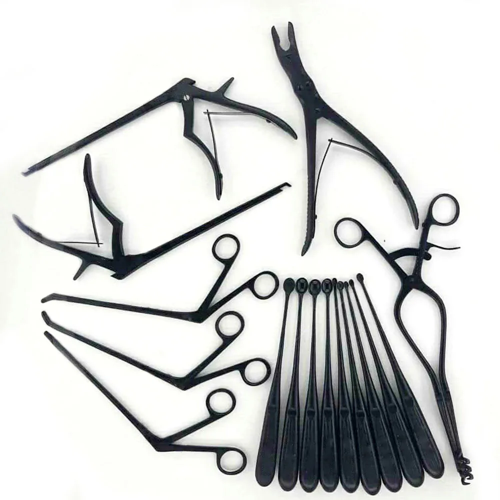 Codman Kerrison Rongeurs Bone Curettes 15 Pcs Orthopedics Spine