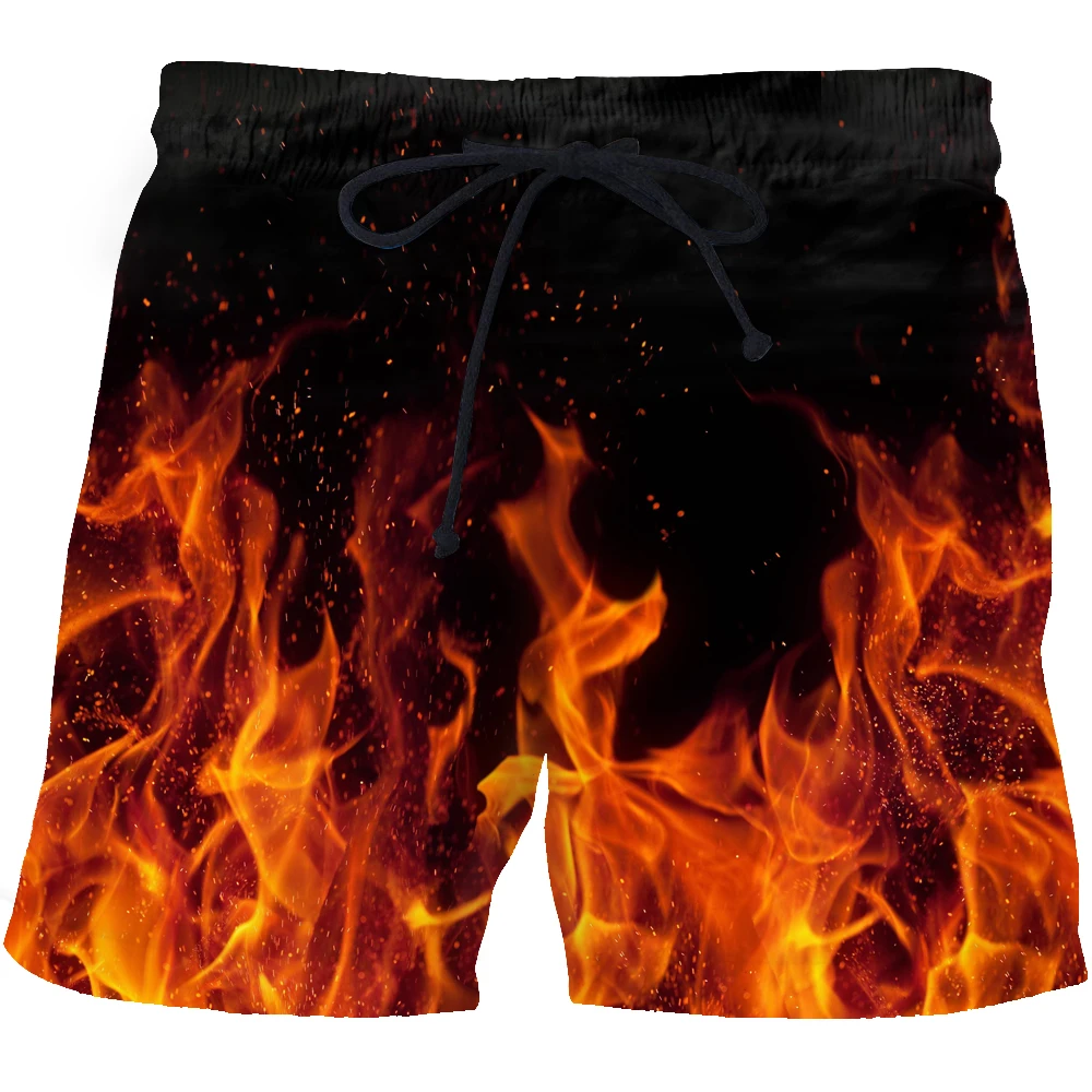 Men's 3D Printed Beach Shorts, Customized Top Design Good Quality Men Sublimation Printing Summer Shorts846_voghion.com