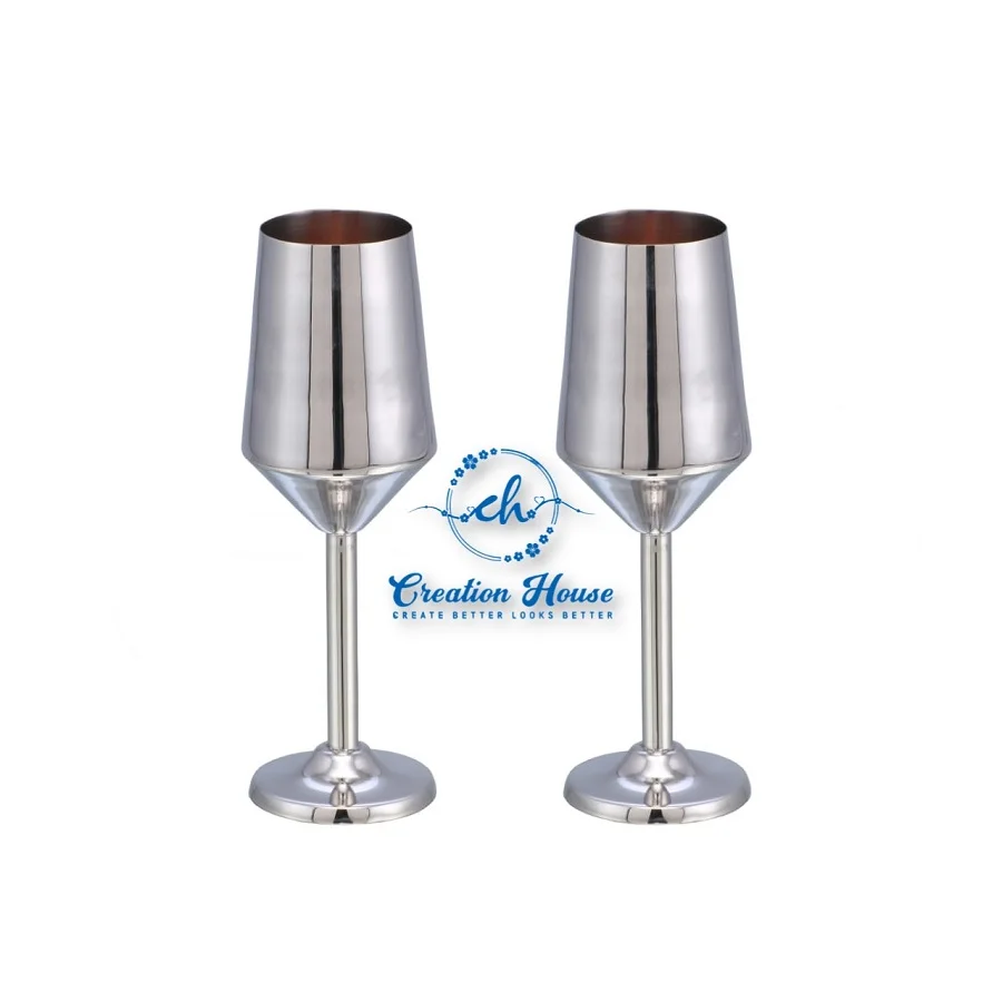 Royal Goblet Designer Stainless Steel Goblet Wine Goblet Hotel And Bar