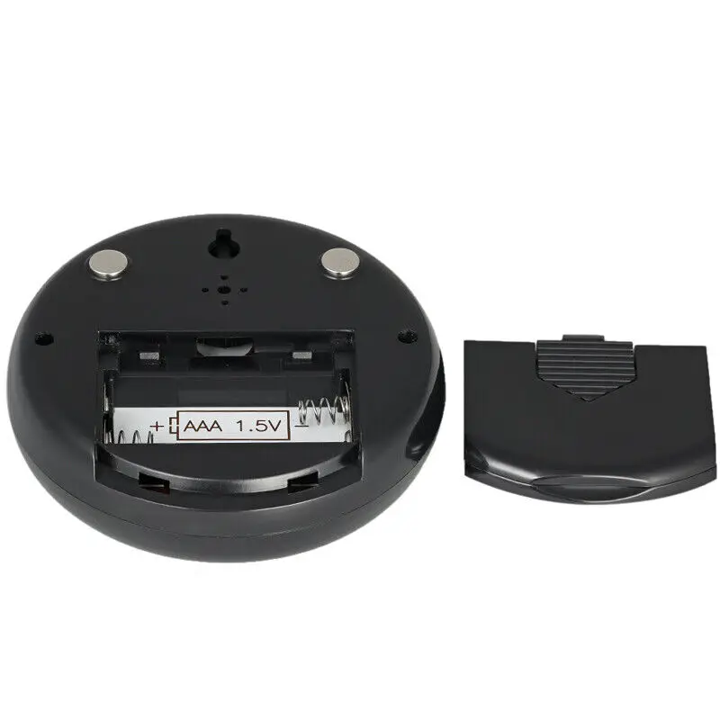 Mini LCD Max Min Value Trend Display Round LCD Electronic Touch Screen Monitor Digital Thermometer Hygrometer