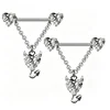 Silver white zircon