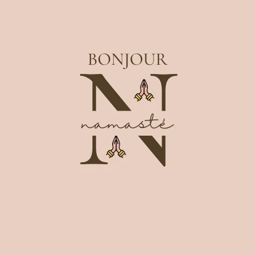 Bonjour Namaste Logo