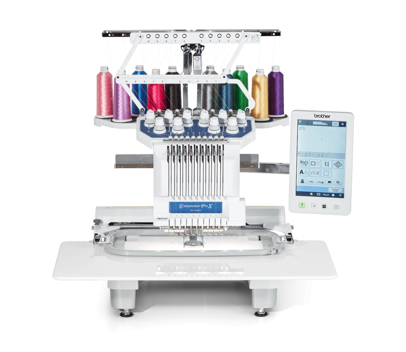 Hot Selling Entrepreneur Brother Pr1055x 10 Multi Needle Embroidery
