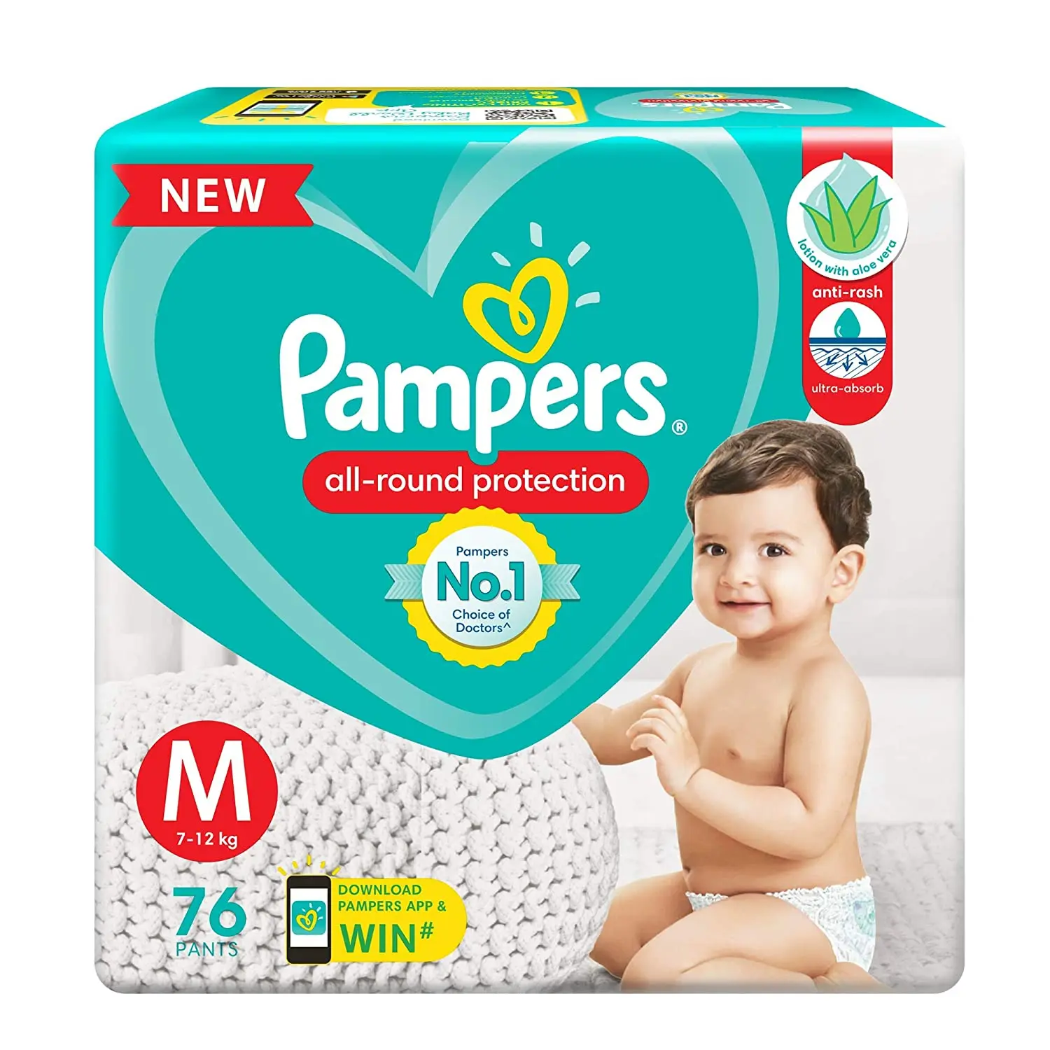 Quality Pampers Baby Dry Nappies/ New Born Baby Diapers Size 2 Size 4