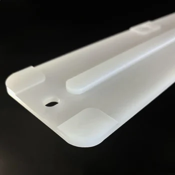 Factory Customized Plastic Lamp Shade Acrylic PC Diffuser for LED Tube Light Quality Plastic Sheets
