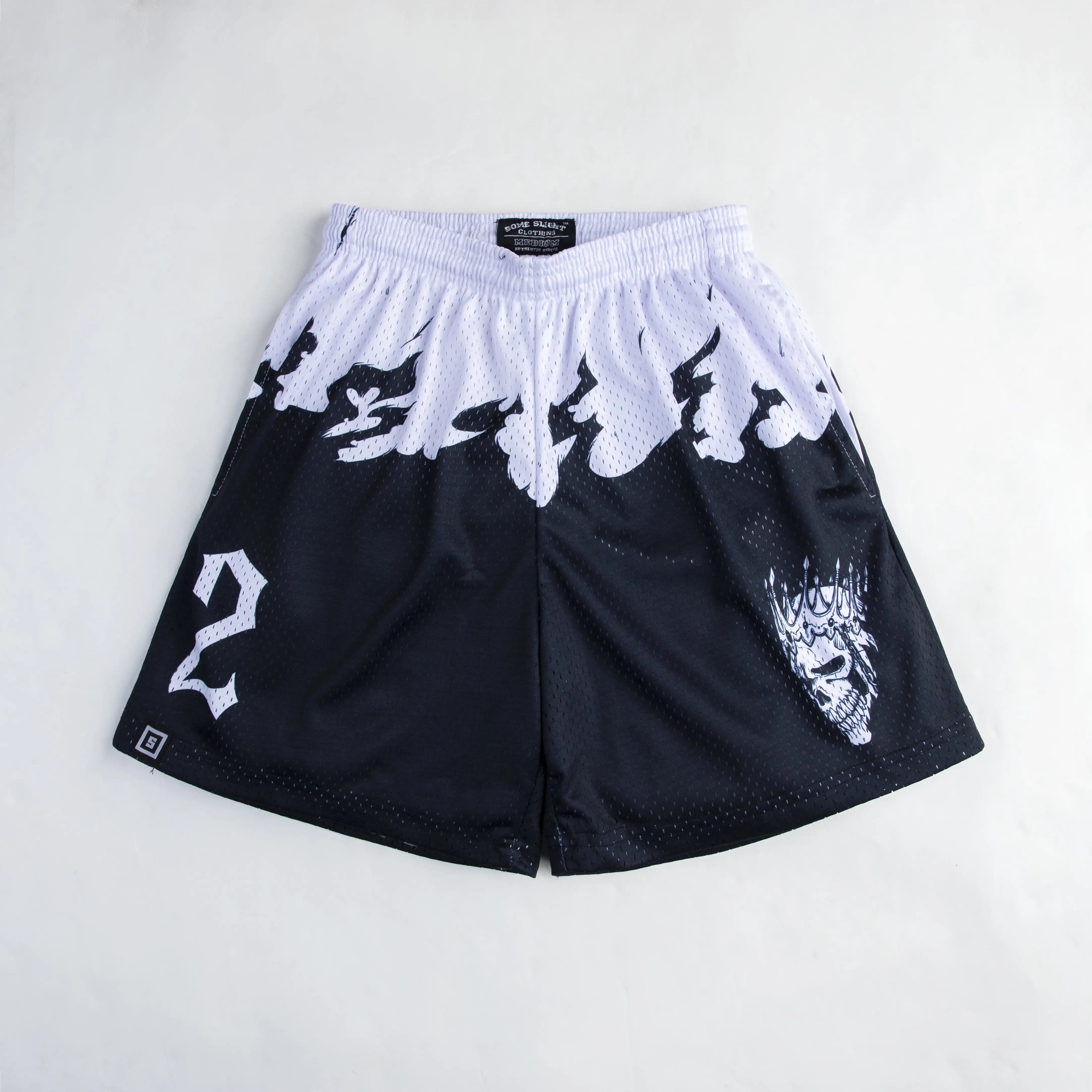 Custom High Quality Double Layer Casual Breathable Basketball Mesh Shorts for Mens with Custom Design678_voghion.com