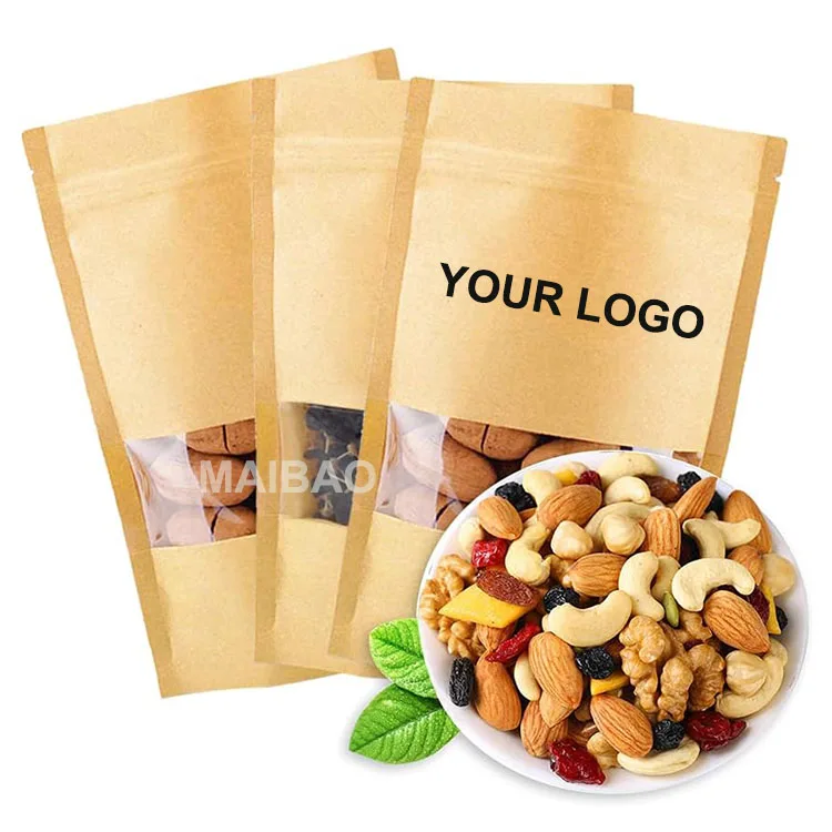 Customized Logo Eco-friendly Disposable Kraft PE Coating Single Wall P –  Fastfoodpak