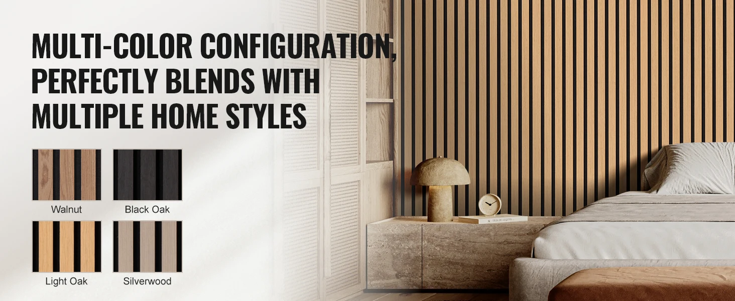 product modern interior decor soundproof acoustic wood wall panels natural oak slat paneling for hotel apartment perfect slats wall-2