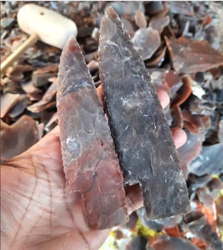 Cuchillo De ágata Flecha Cabeza De Flecha Figura De Piedra Natural