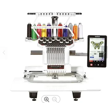 Light New Brother Pr1050x Commercial Embroidery Machine Pr1050x 10 ...