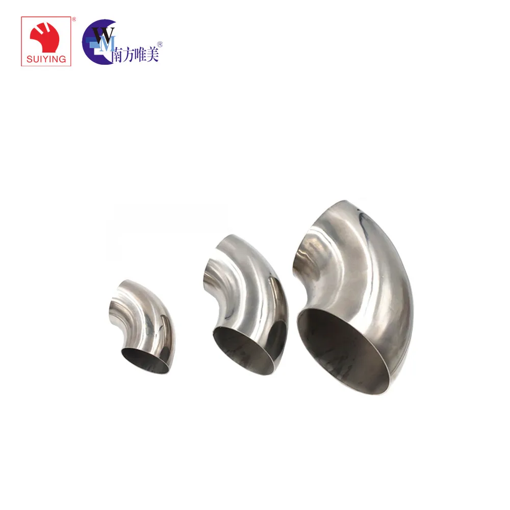 High Quality Stainless Steel Decorative Pipe 135 60 90 Degree Pipe Elbow For Railing Handrail