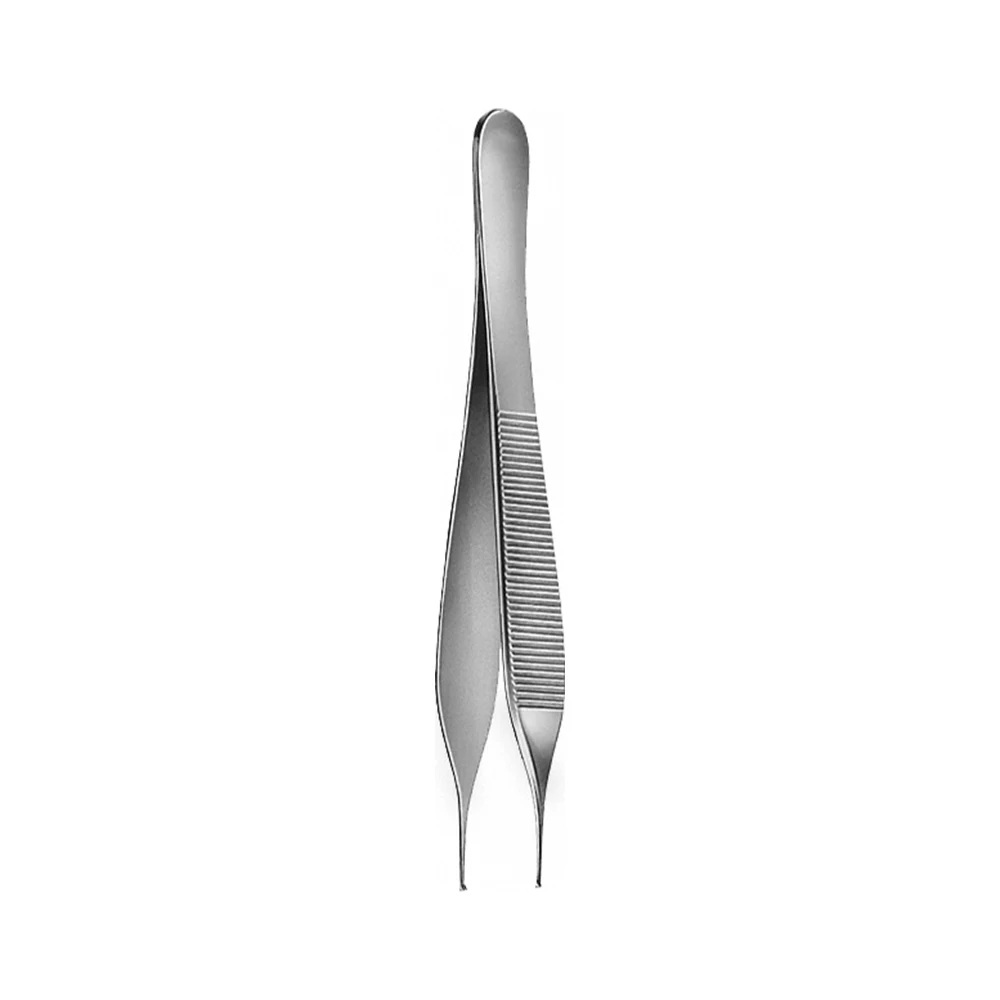 Adson Micro Tissue Forceps Straight Toothed 1x2 120 Mm 4.34