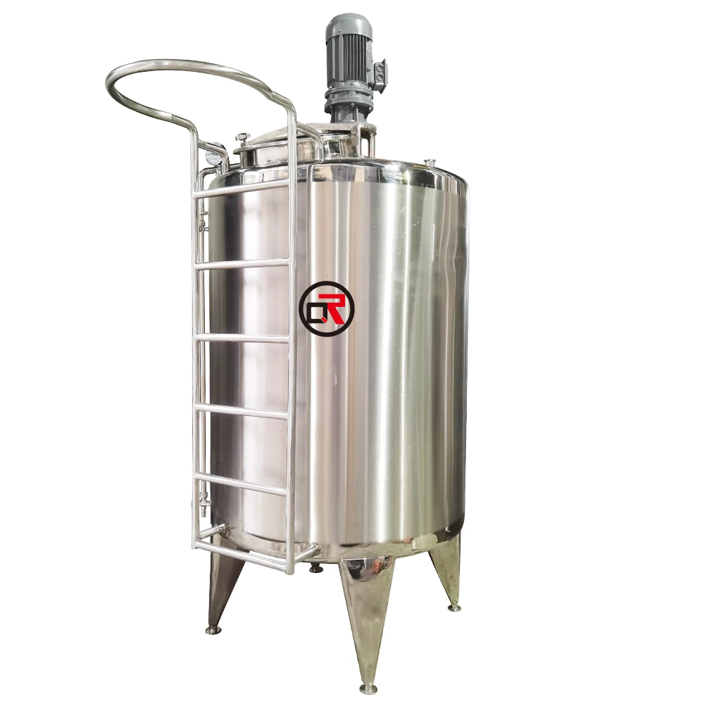 Blending Machine 300l Double Jacketed Mixing tank Shampoo Liquid Soap Sauce Jam Ketchup Industrial Heated Jacketed Mixing Tanks