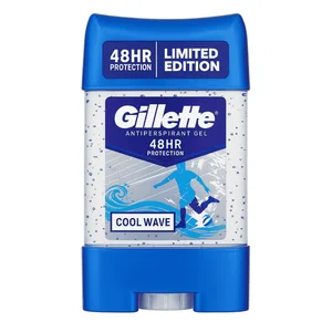 Quality for Gillettte Unisex Clear Gel Antiperspirant Deodorant with Rose Scent for Men/Women and Adults