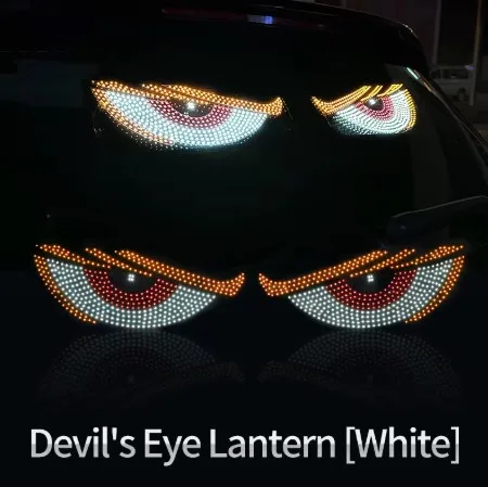 車の悪魔の目のフロントガラス表示画面ダイナミックデーモンアイLED