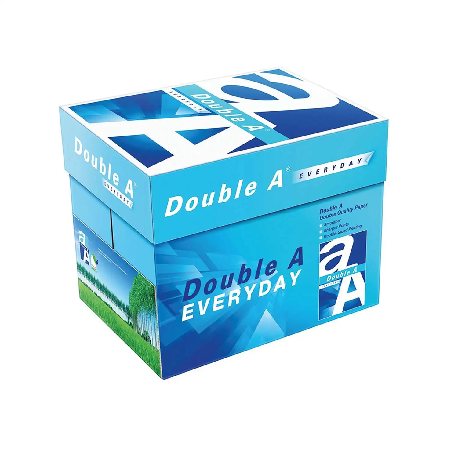 White Double A4 Copy Paper OEM Office Supplies 70gsm 80gsm Factory Price A4 Paper