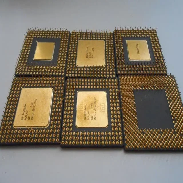 Intel Pentium Pro Ceramic CPU PROCESSOR Scrap for Gold Pins