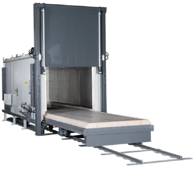 2 Ton Capacity Gas-Fired Quenching Furnace New Condition Industrial Bogie Hearth Blast Furnace for Metal Heat Treatment