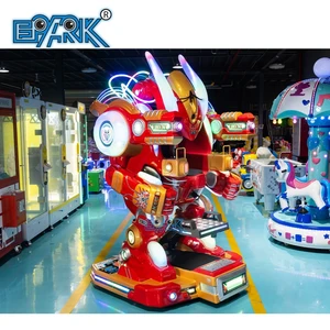 Amusement Park Kids Rides Outdoor Square Electronic Robot Rides for Indoor Outdoor