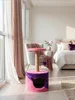 Purple&bright pink