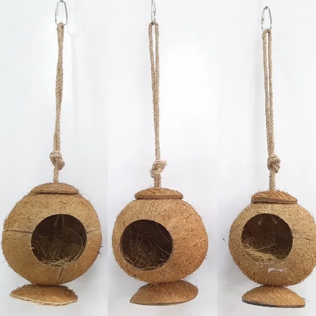 Coconut Shell Birds Nest Good Quality Beauti.ful Appearance Fast