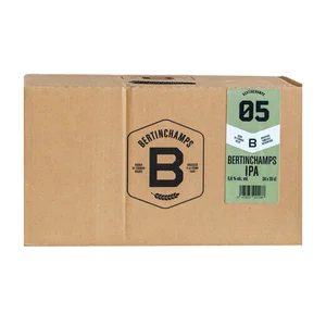 Pack 24x 33cl Bottle IPA Beer Bertinchamps Belgium Local Brewery Authentic 5.6% Alcohol Private Label Special Beer Trade Export