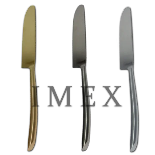 Golden Spoon Fork And Knives Luxury Cutlery Set `high Quality Golden