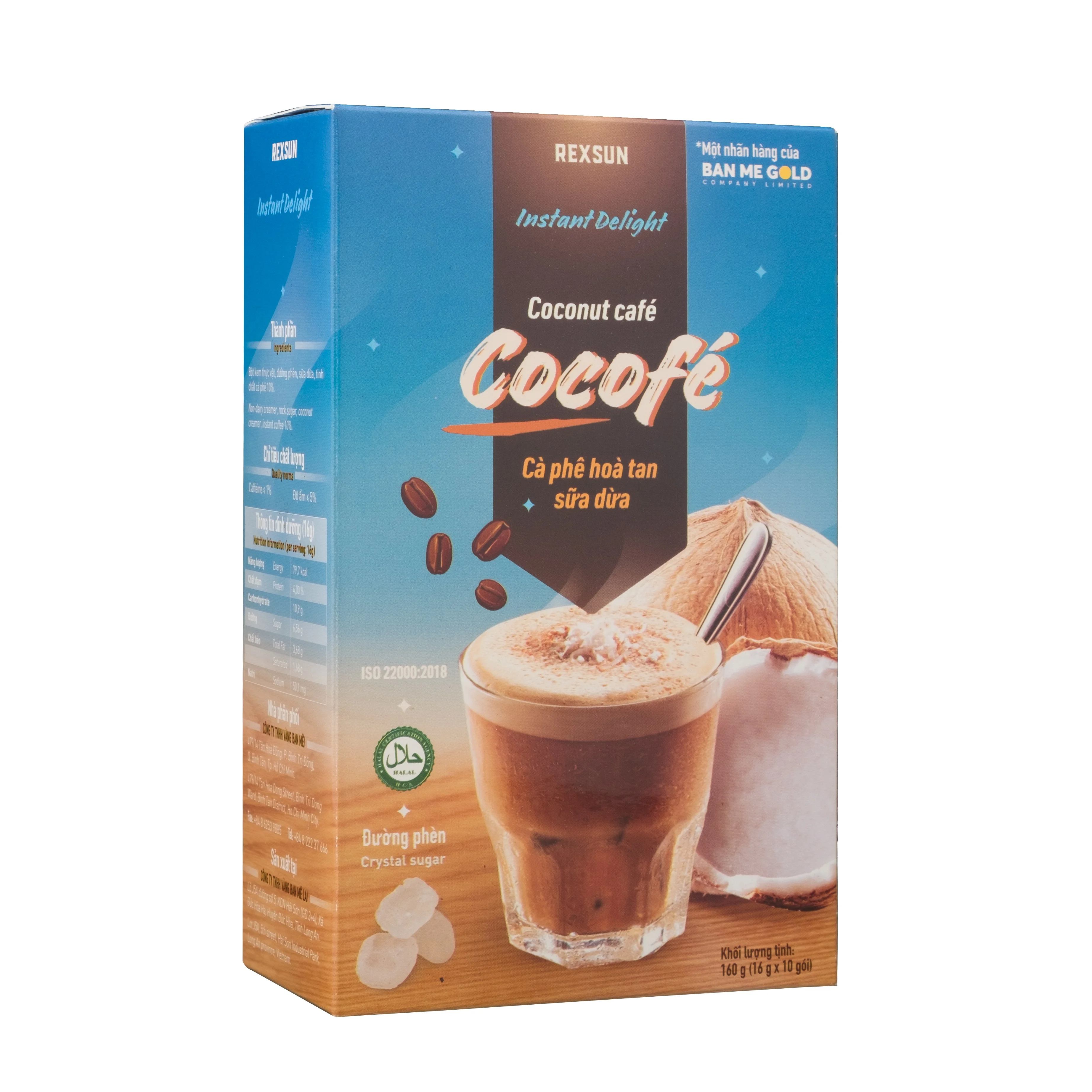 Instant Delight CocoFE 3in1 Instant Coffee Blend with Coconut Milk