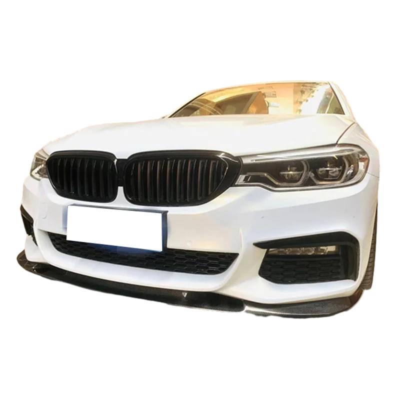 Carbonde Skirts F Fiber Fibre Body Kit Fit Front Lip  Sior BMW 5 Series G30 G38 