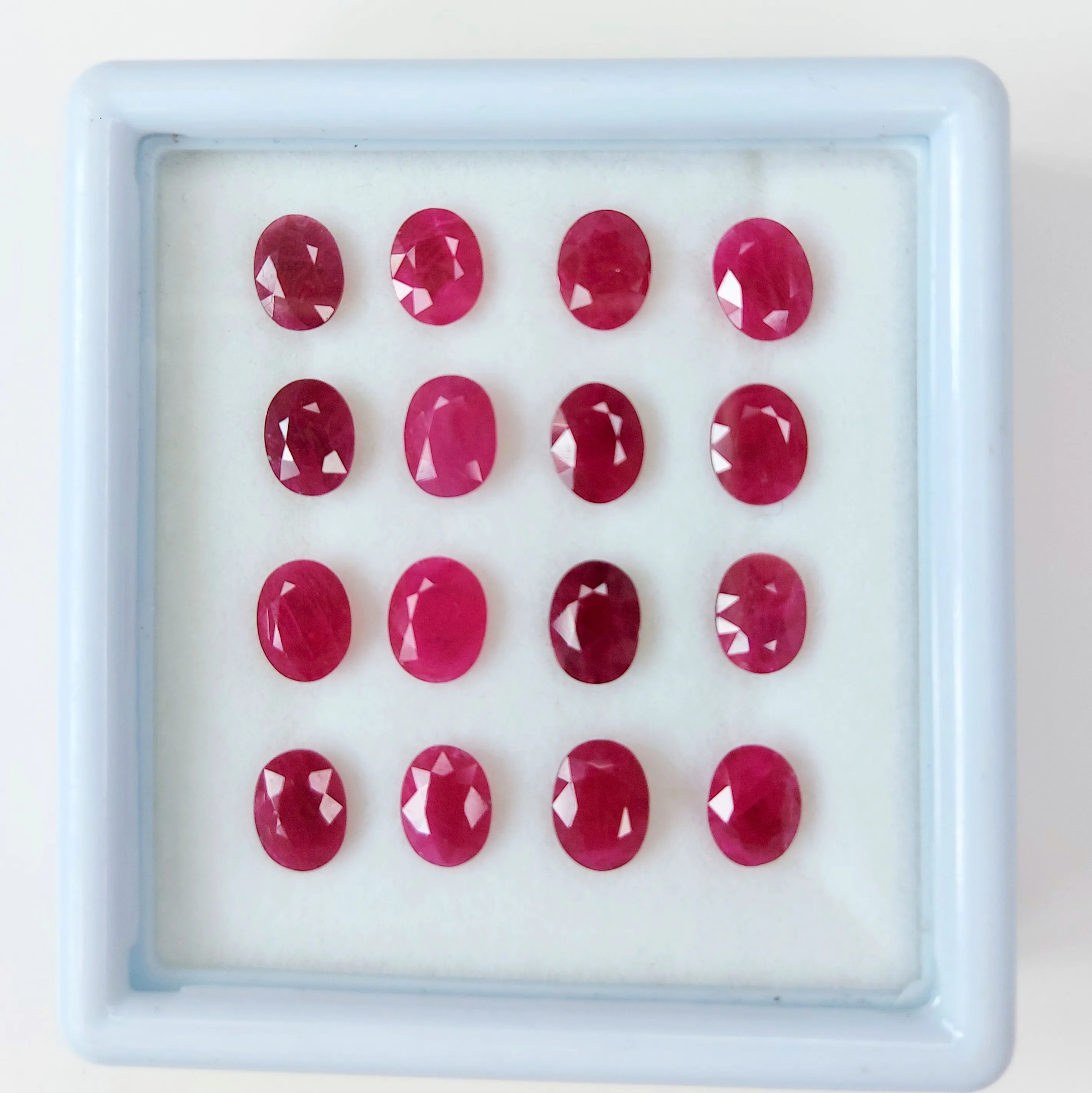 100% Natural African Ruby 3x4-3x5mm Oval Pear Cut Red Loose Gemstone for Jewelry Making Heated Commercial Price