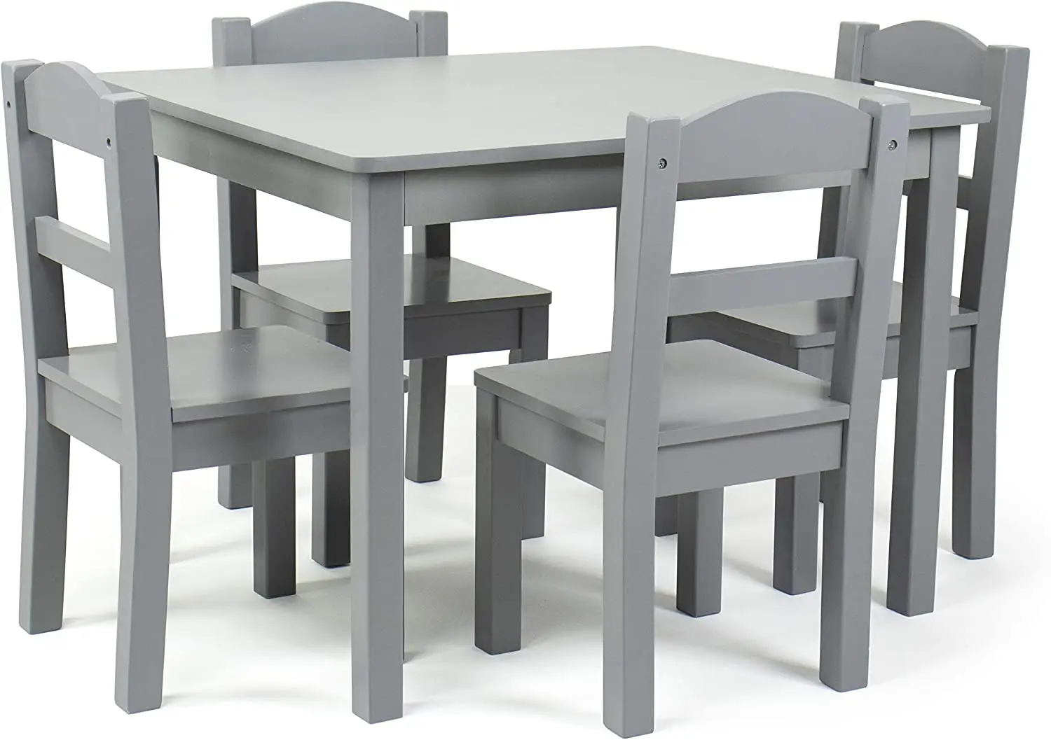 Kids Wood Table And Chair Set Modern Table And 4 Chair Set Children
