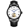 Cuero negro-blanco-negro