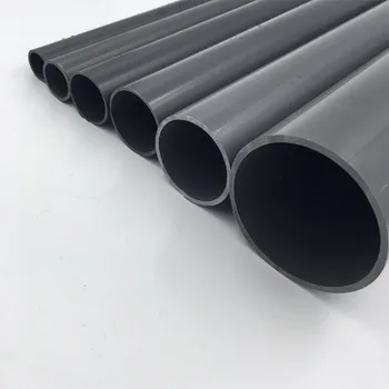 Factory Price PVC Water Supply irrigation  Pipe DN90x4.3 1.0 MPa High Pressure Flexible PVC Conduit Plastic Tubes ASTM DIN