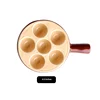 Casserole d'escargot de 6 trous