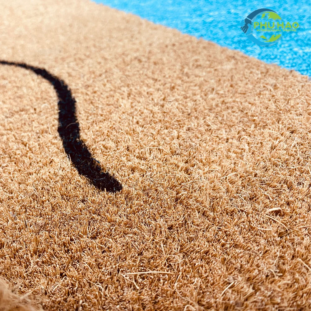 Hot Selling INDOOR MAT / DOOR MAT Eco-Friendly Elegance: Indoor Mat with Anti-Slip Base, 40x60cm, Coconut Fiber