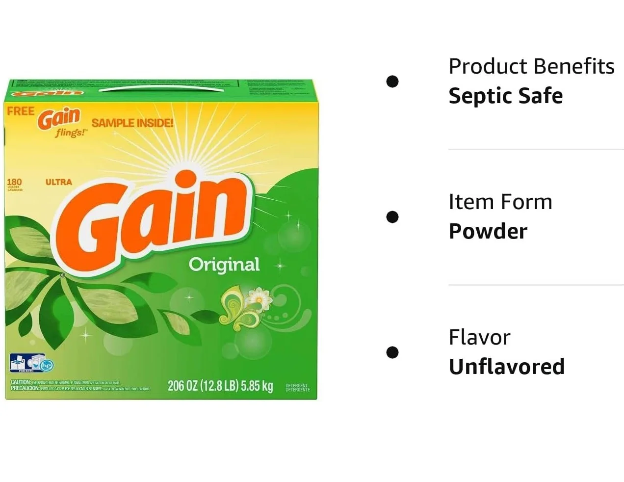 Gain Laundry Detergent Powder Original Quality Supplier Buy Wholesale