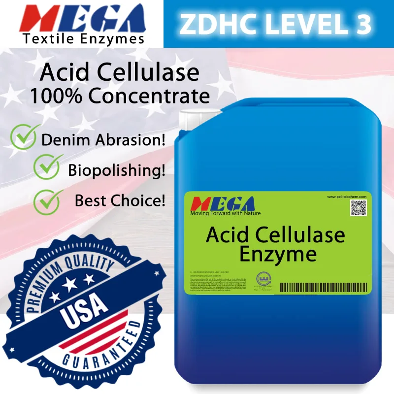 Cellulase Enzyme Organic Degradation Chemicals Wide Temperature Enzyme