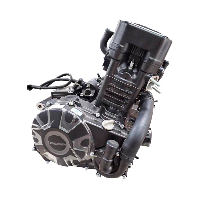 Gasoline 4-Stroke Double Twin 2 Cylinder Water-cooled TC400R 400cc Motorcycle Complete Engine Dirt Pit Bike Racing Motor