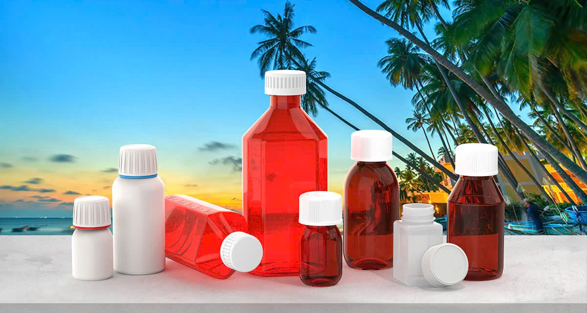 Vietnam Factory PET Oval Syrup Packaging 160ml with CR Lid Amber good ...