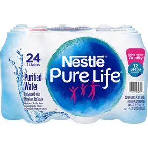 Best Price on for Pure Life 12 Pack 1.5 Ltr Premium Spring Water Bottles ISO Certified France Origin 24 Months Shelf Life