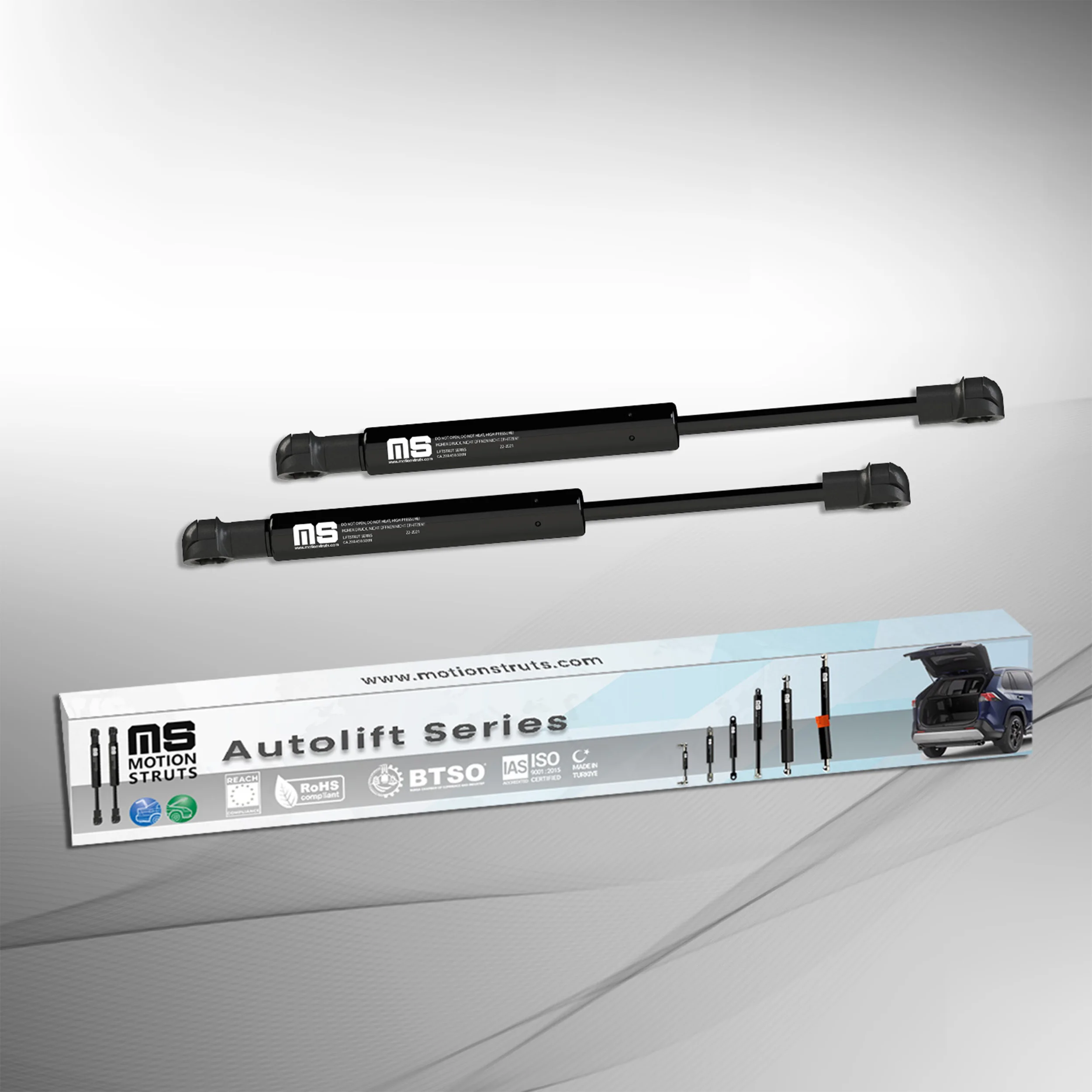 Lift Assisting Gas Strut for Tailgate Van Minivan Model GALAXY (WA6) OEM 1405189 1434313 M1-2042 ISO Certified Lift Support