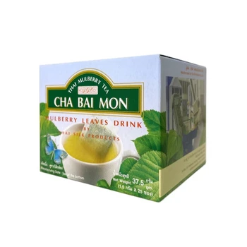 Best Quality Chai Bai Mon Organic Mulberry Grounded Tea Leaves Healthy Herbal Flavour Thai Mulberry Tea Bags from Thailand