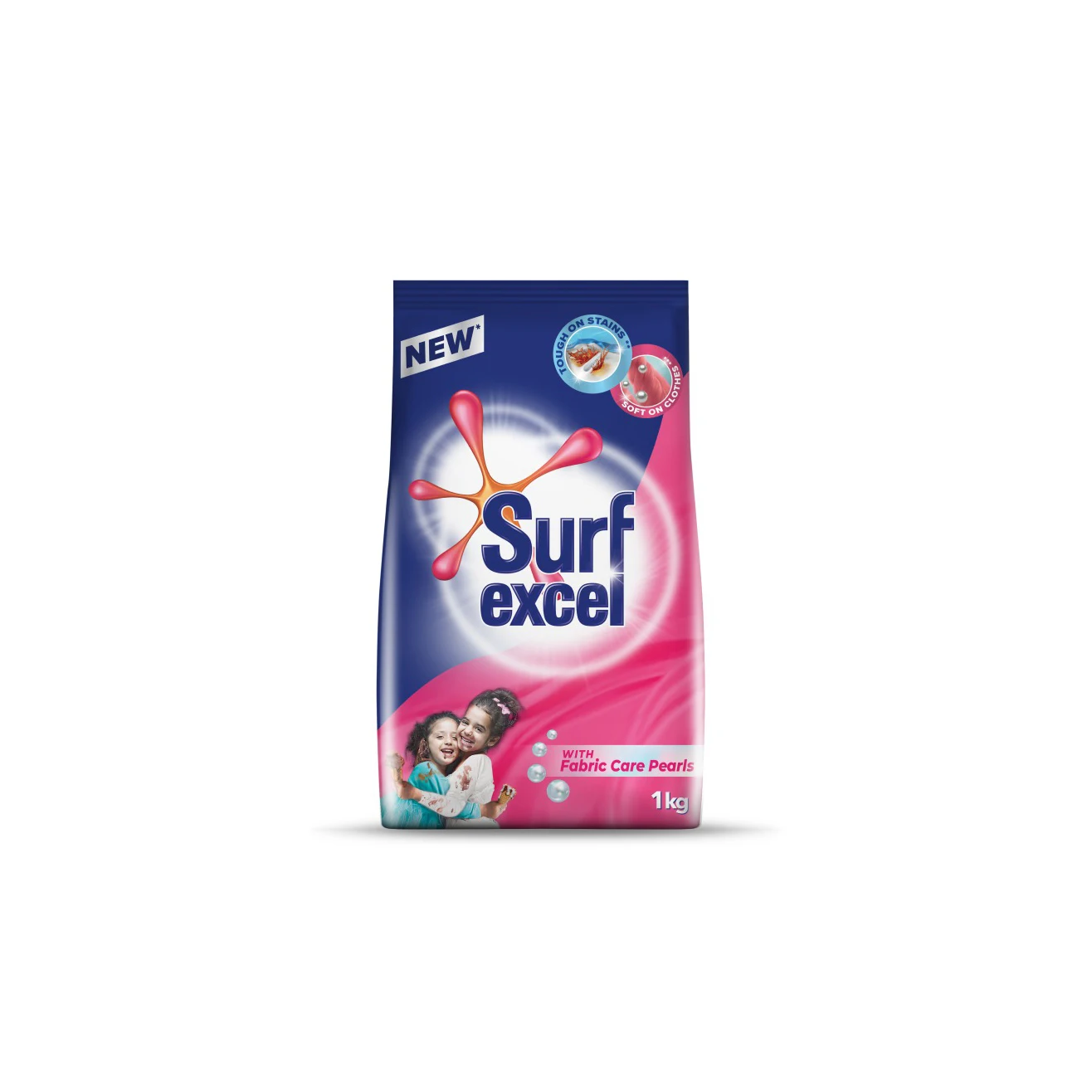 Surf Excel Quick Wash Detergent Powder Super Soak Technology - 1 kg