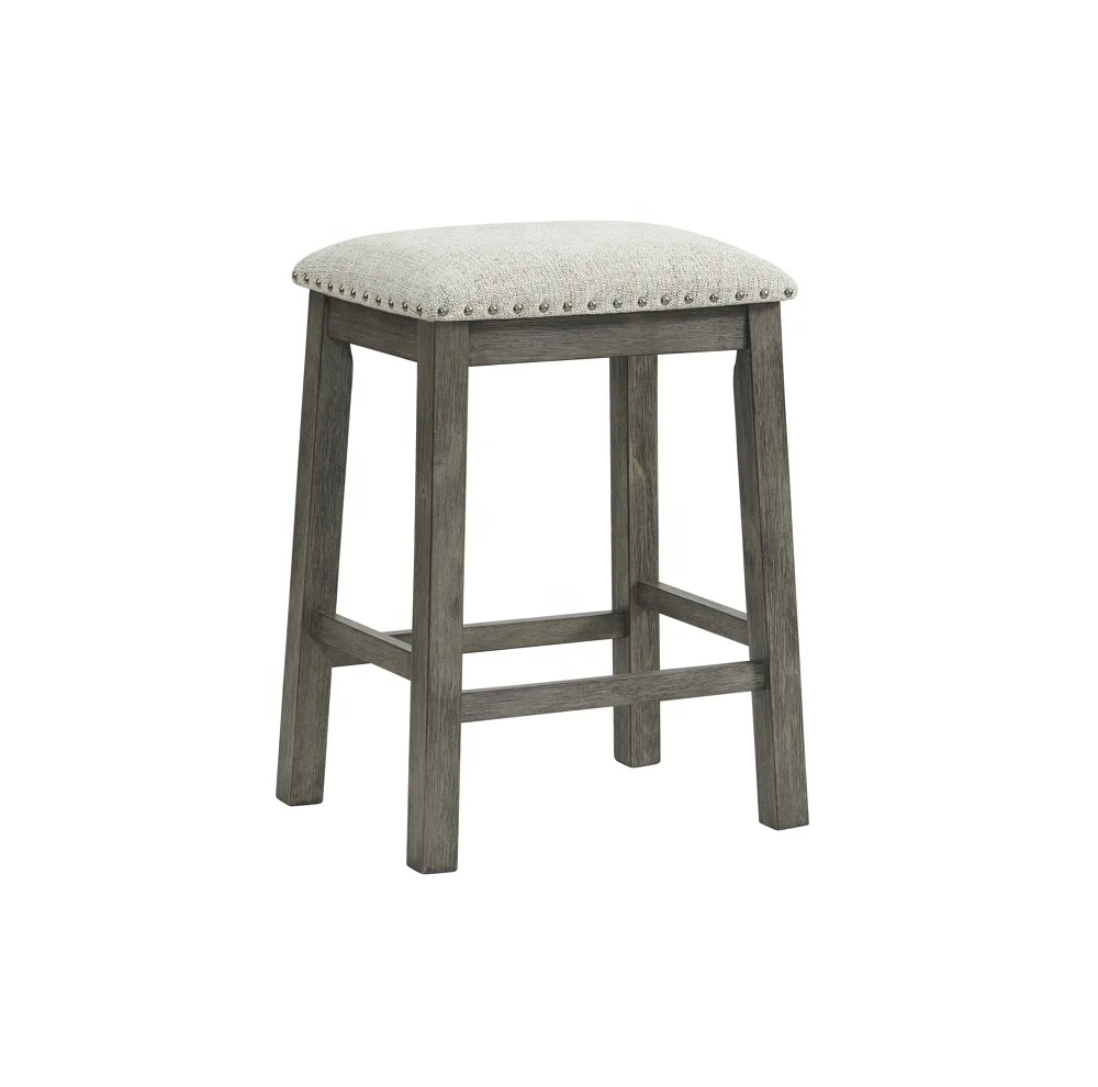Counter Chair Kitchen Backless Upholstered Stools Counter Stool