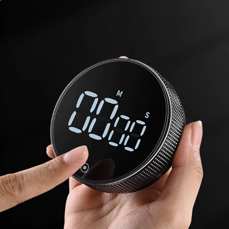 New Rotating Tire Timer Round Magnetic Rotating Kitchen Timer Home Outdoor Baking Learning Timer