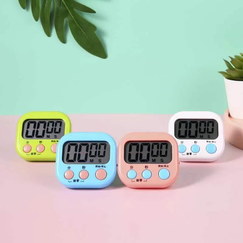 Wholesale Electronic Timer Student Study Timer Stopwatch Alarm Clock Kitchen Cooking Timer