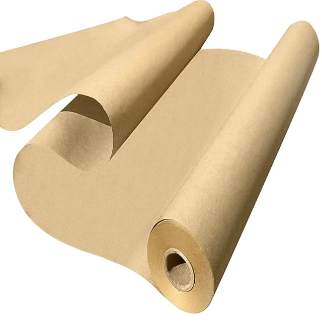 Printed White Kraft Paper Roll Craft Paper Accept High Quality Single